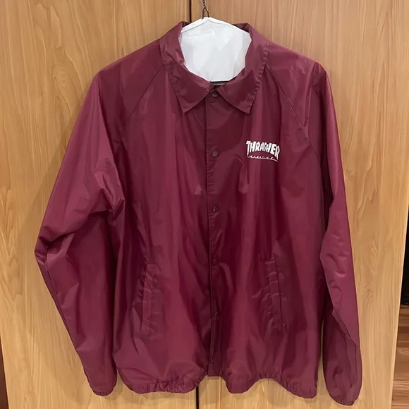 Skate and Destroy Thrasher Coach Jacket L